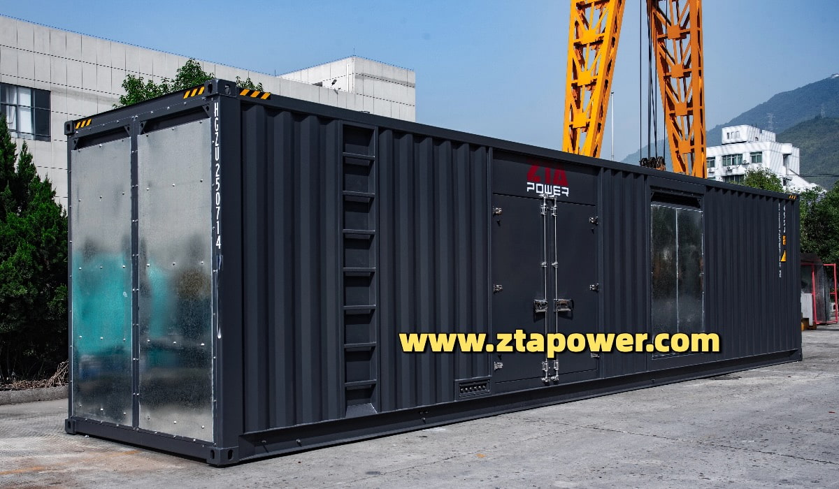 Soundproof 40FT HQ Container Grey Color