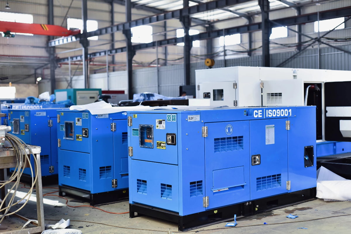 Blue Color Diesel Generator