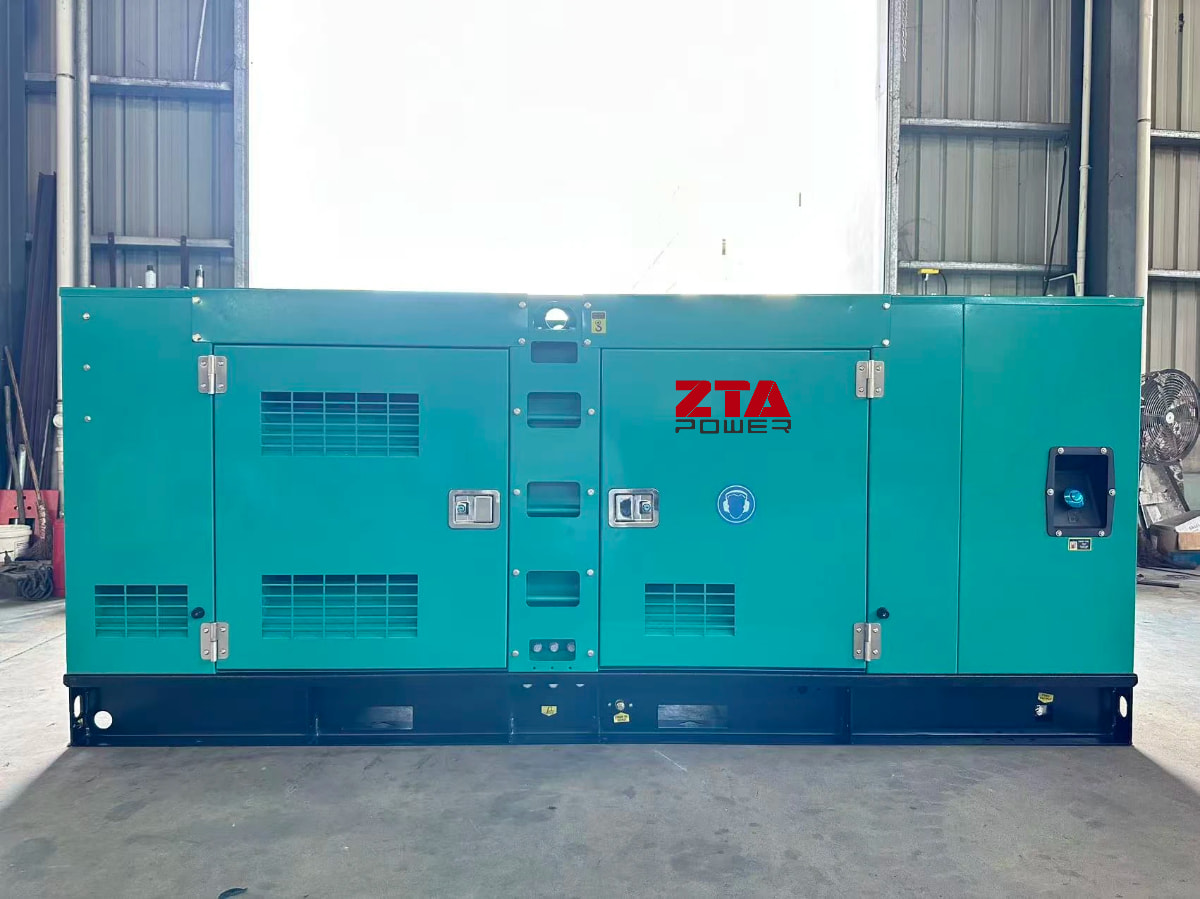 Green Cummins Silent Generator Set Green Cummins Silent Generator Set