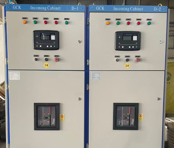 Vídeo de teste de 2 unidades Cummins Synchronize de 1500 KVA